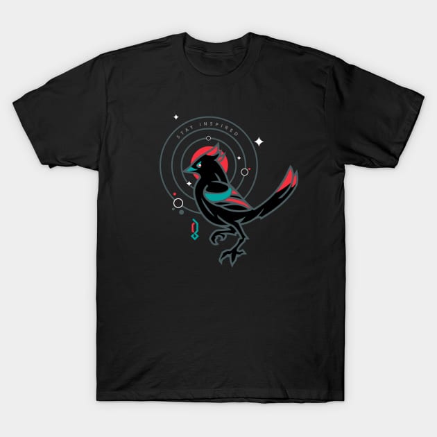 Stay Inspired T-Shirt by graphicblack